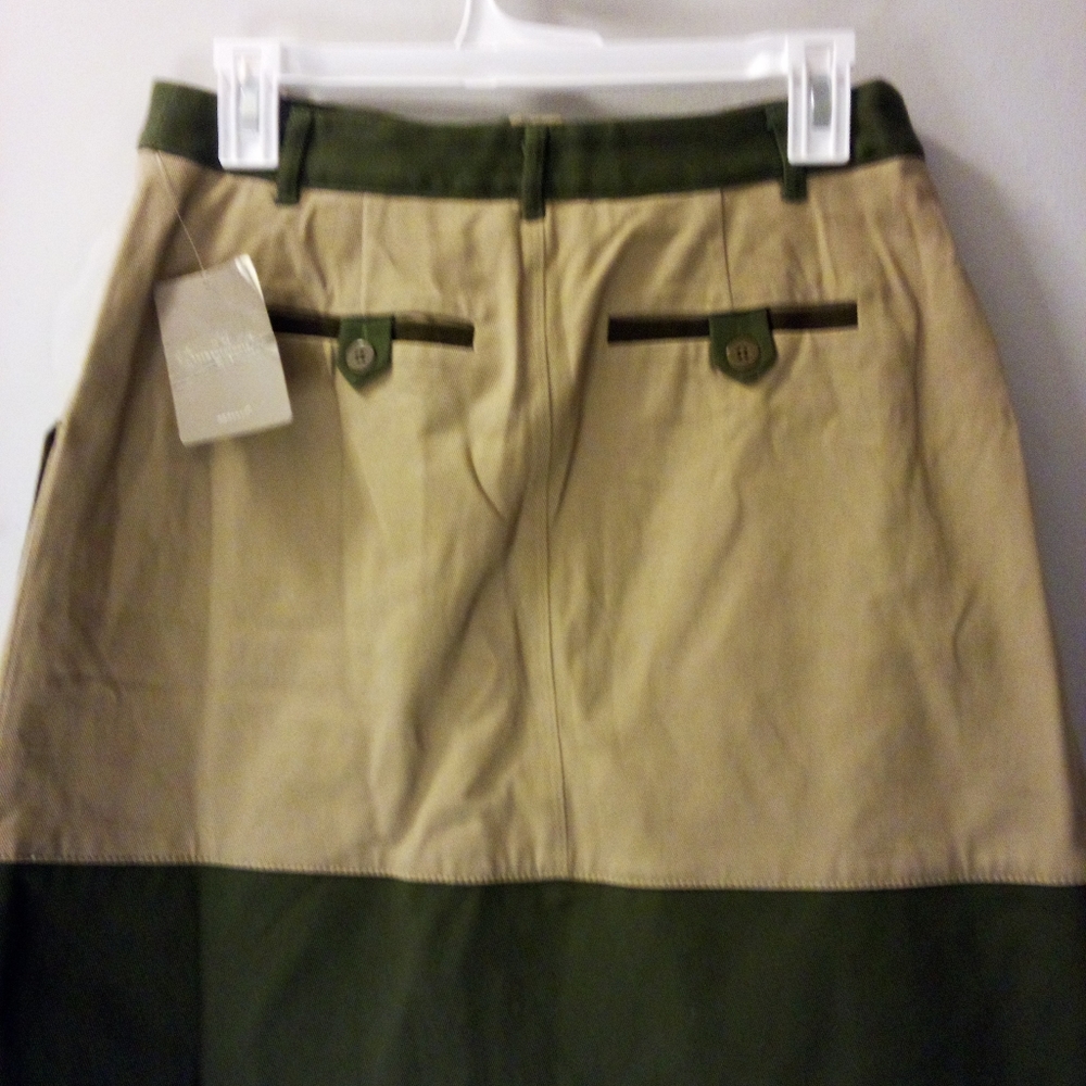 ✨ Host Pick ✨ Anthropologie Holding Horses, Women's, Skirt, Size 6, Color Green - Picture 4 of 7